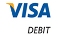 We accept Visa Debit