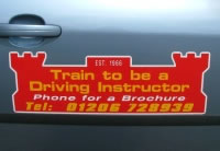 Approved Driving Instructor Car Sign
