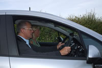 Refresher driving course pupil
