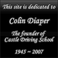 Tribute to Colin Diaper, the founder of Castle Driving School